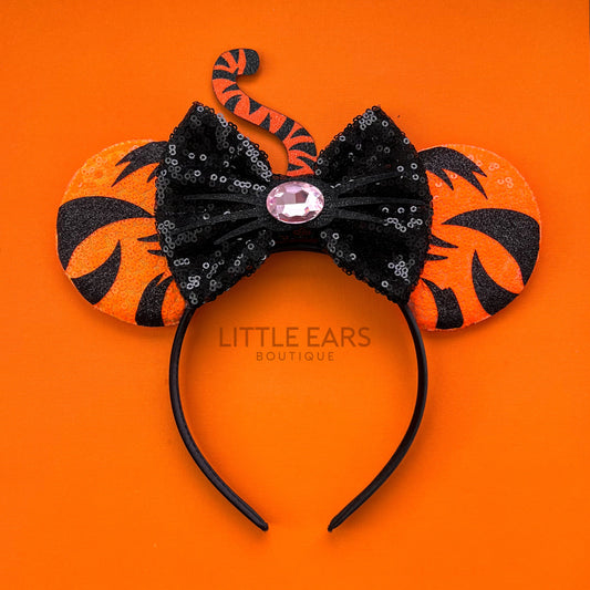 Tiger Mickey Ears - mickey ears - disney ears - mouse ears headband - little ears boutique