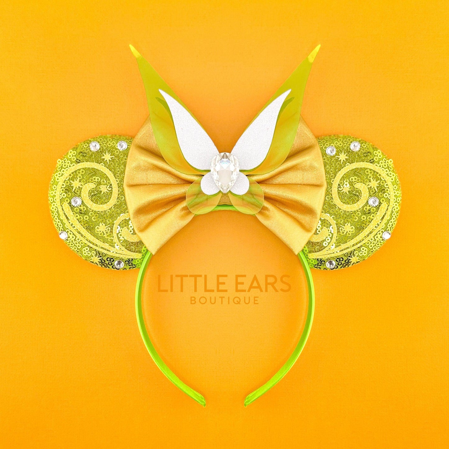 Tinker Mickey Ears- mickey ears disney headband mouse