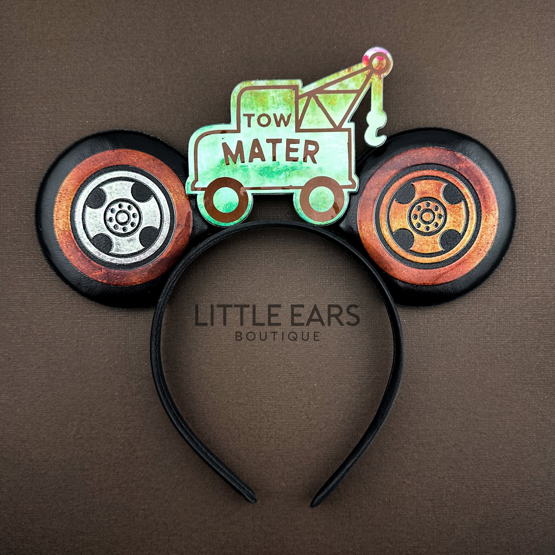 Tow Truck Mickey Ears for Men- mickey ears disney headband mouse