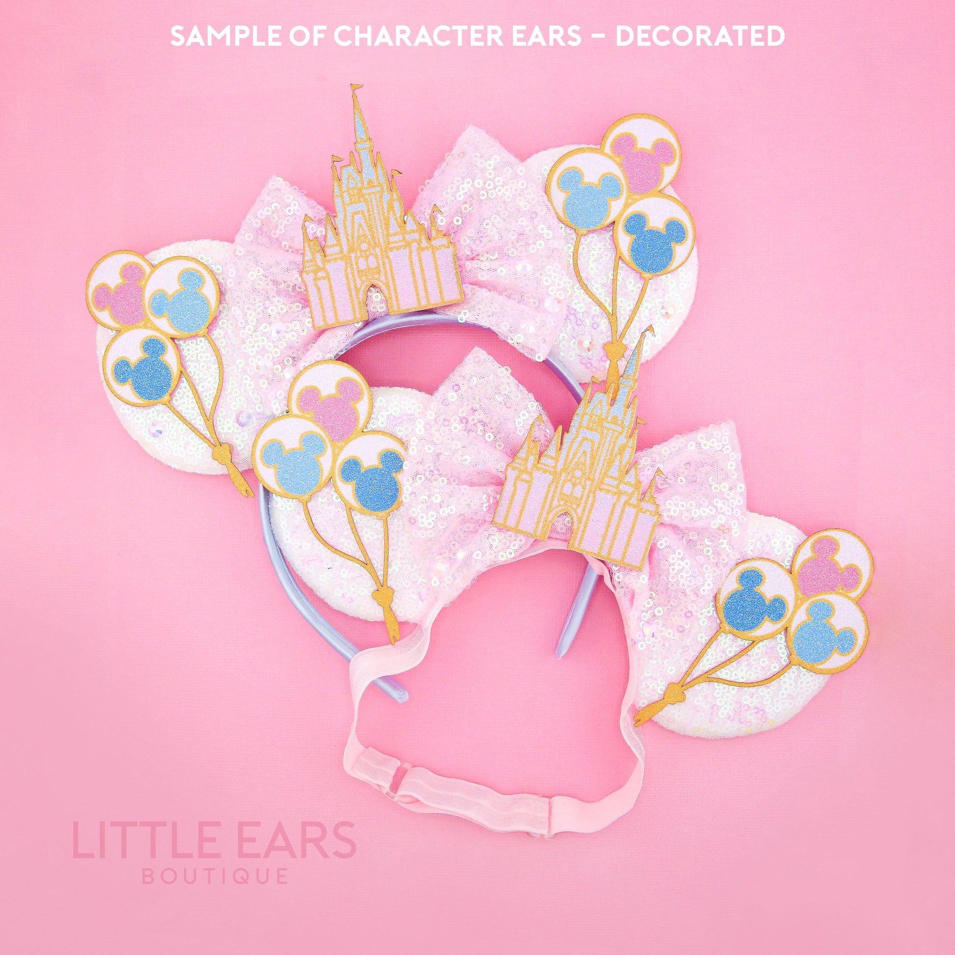 Turn Any Ear Into A Baby/Elastic Ear - mickey ears - disney ears - mouse ears headband - little ears boutique