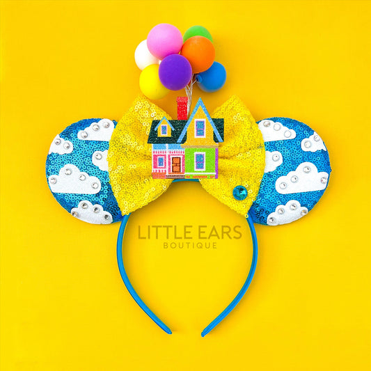 Up Balloons Mickey Ears - mickey ears - disney ears - mouse ears headband - little ears boutique