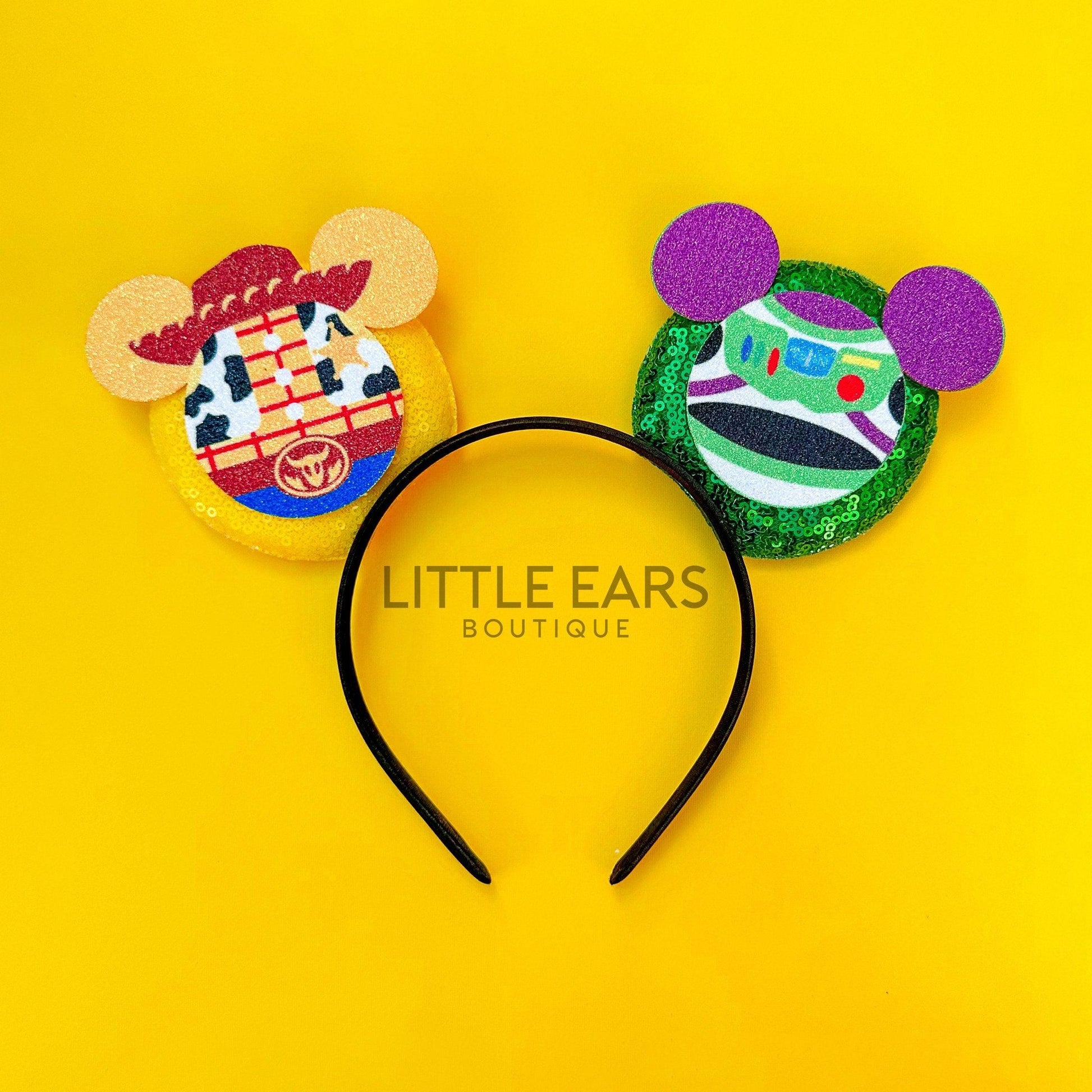 Woody and Buzz Kids Water Bottle - Mouse Ears Headband – Little