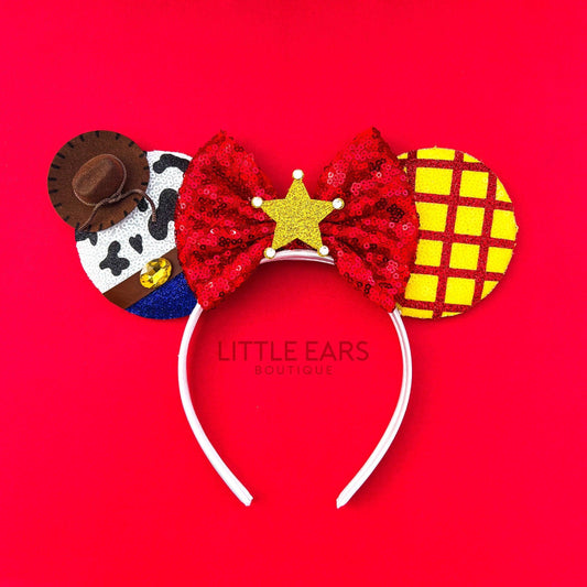 Woody Mickey Ears- mickey ears disney headband mouse