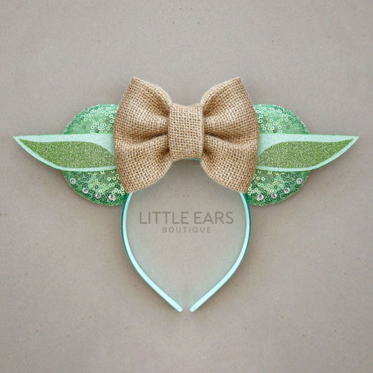 Yoda Mickey Ears - mickey ears - disney ears - mouse ears headband - little ears boutique