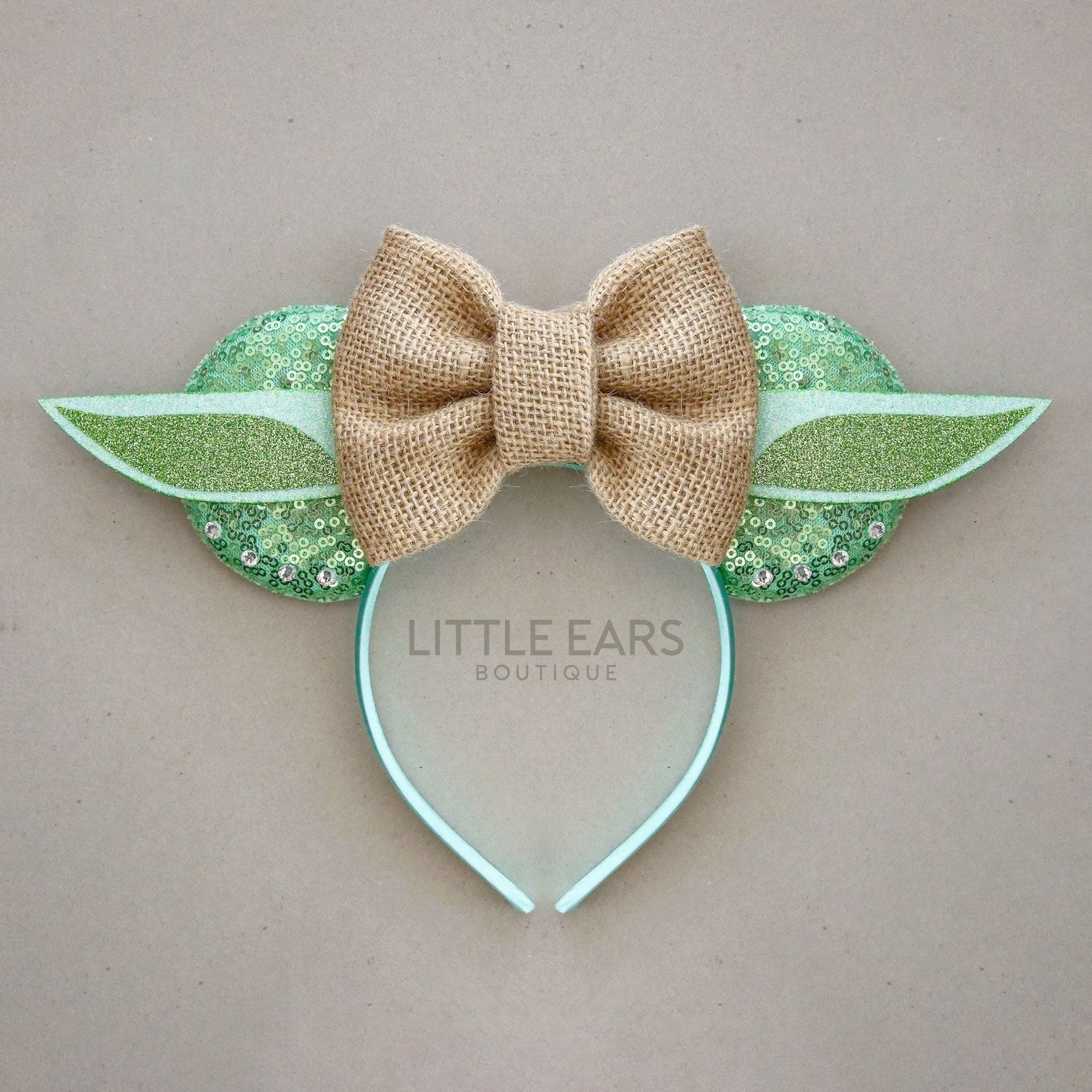 Yoda Mickey Ears - mickey ears - disney ears - mouse ears headband - little ears boutique